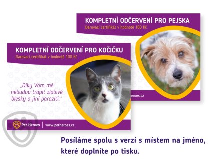 dar pro zvíře v nouzi - odčervení