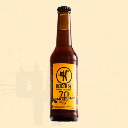 pivo quarterback 0,33l