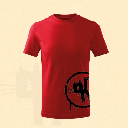 detske tricko cervene