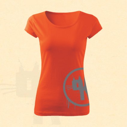 damske tricko oranzove 1