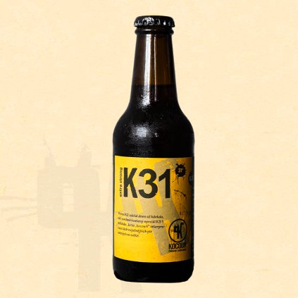 Svrchně kvašené pivo K31