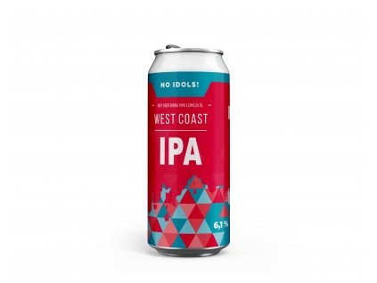 Clock No Idols West Coast IPA 500ml 3D kopie
