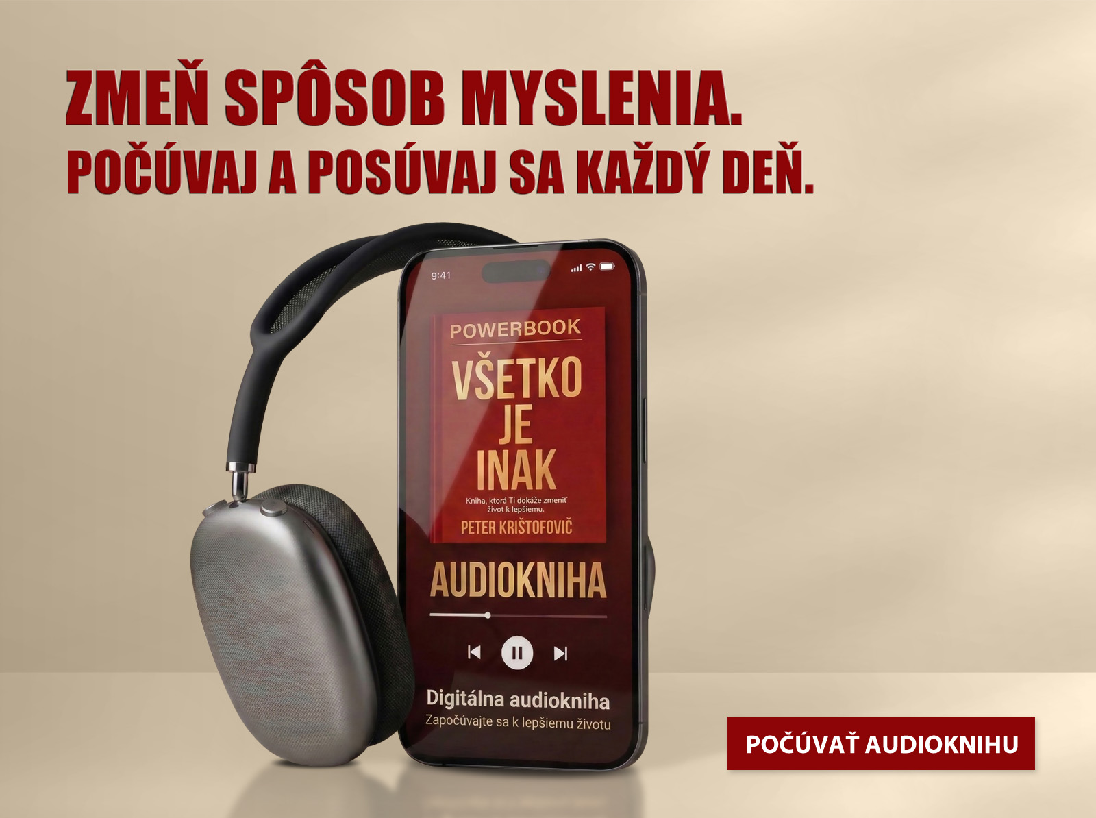 Powerbook vsetko je inac audiokniha