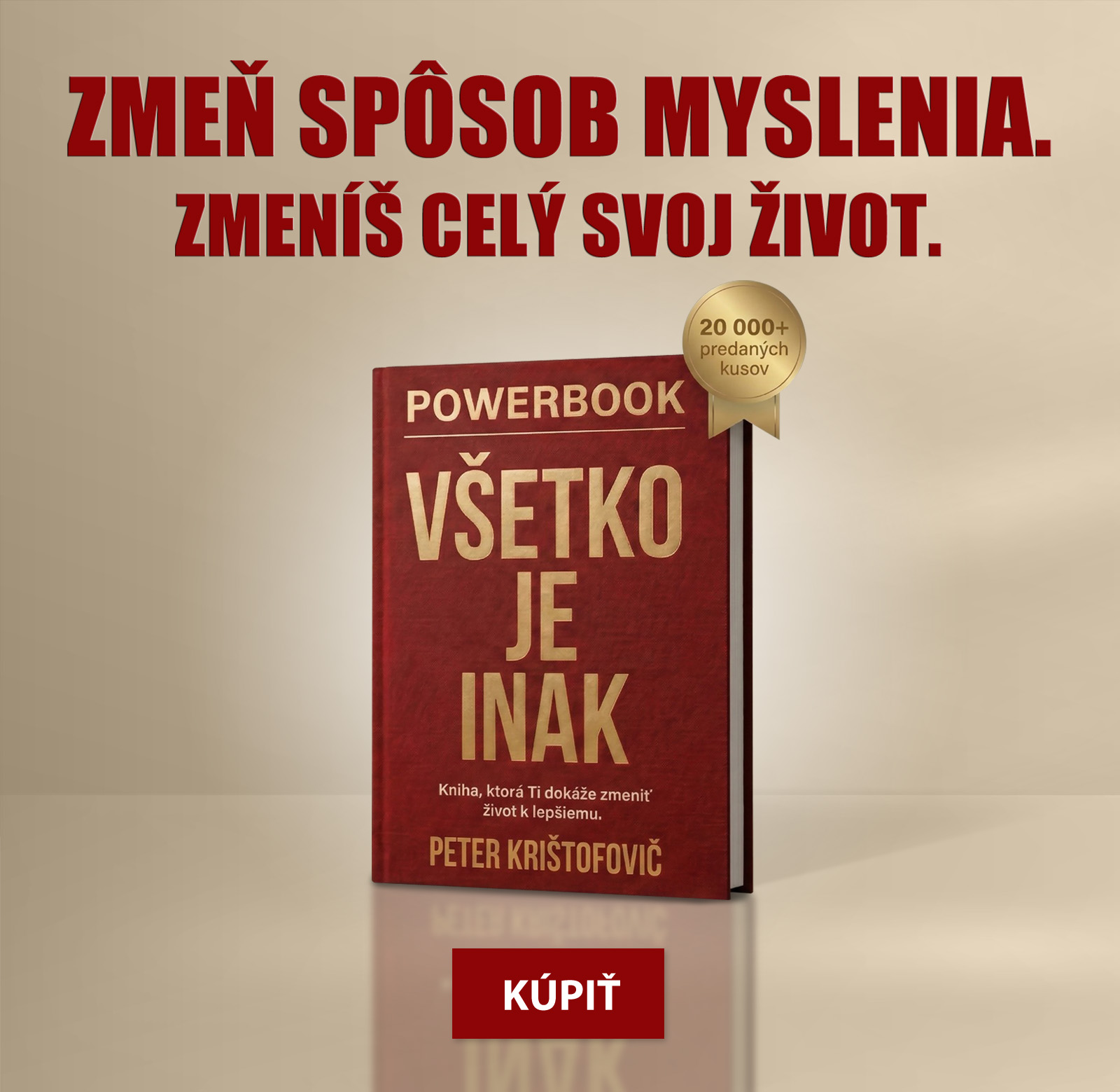 MO - Vsetko je inak kniha banner