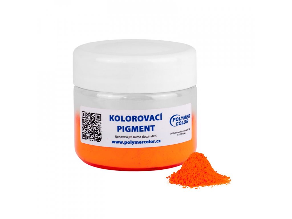 Reflexní pigment oranžový