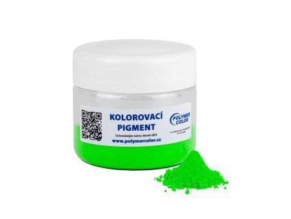 Reflexní pigment zelený