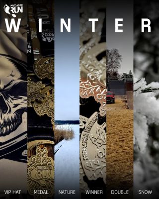 Predator RUN Winter edition 14.2.2026 #predator #predatorrun #predatorrace #ocr #obstacles #winter #run #running #plzen