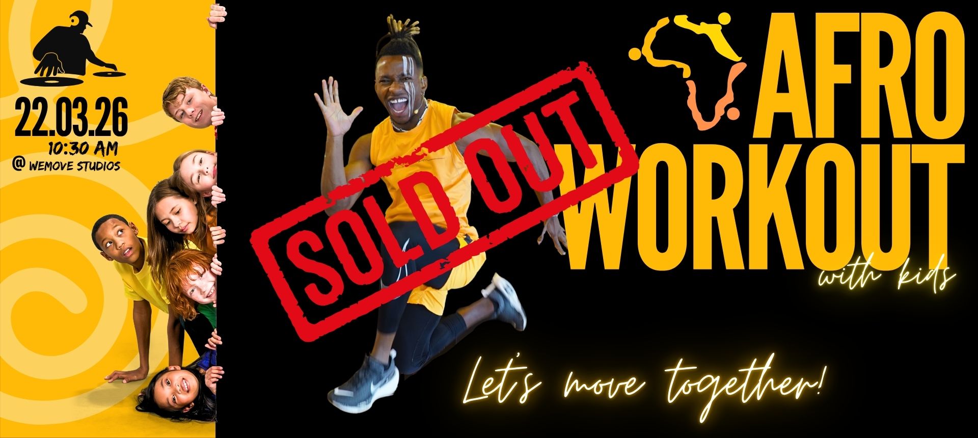 Afroworkout with kids