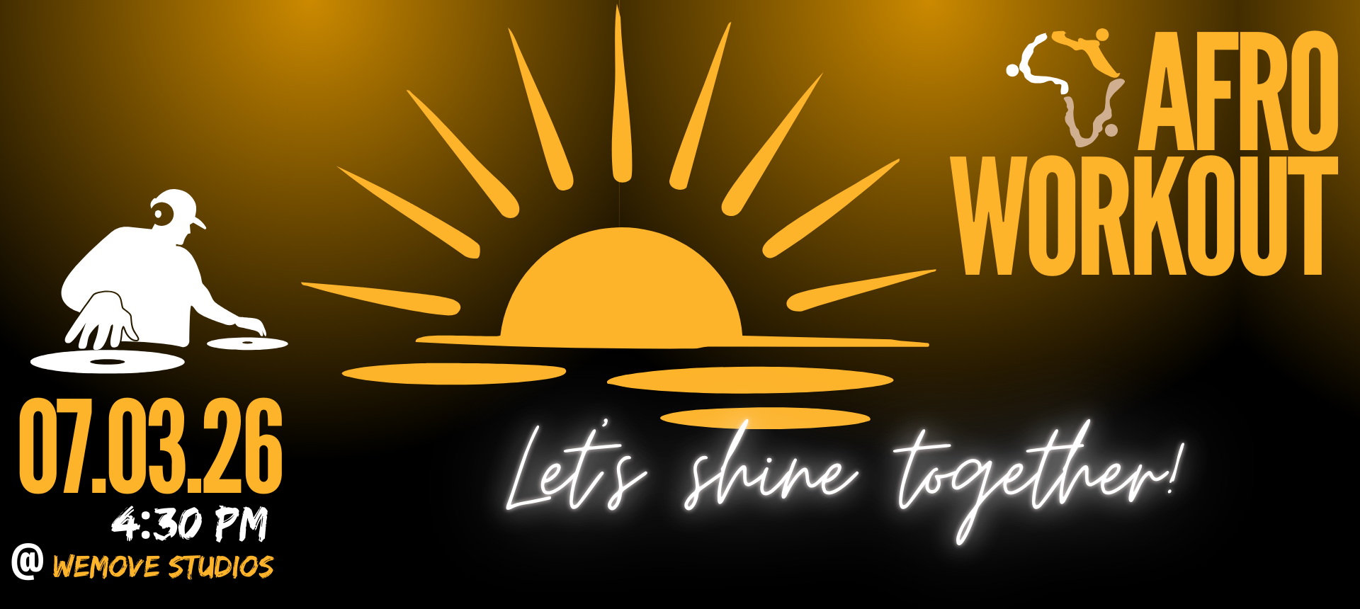 AFROworkout Live March