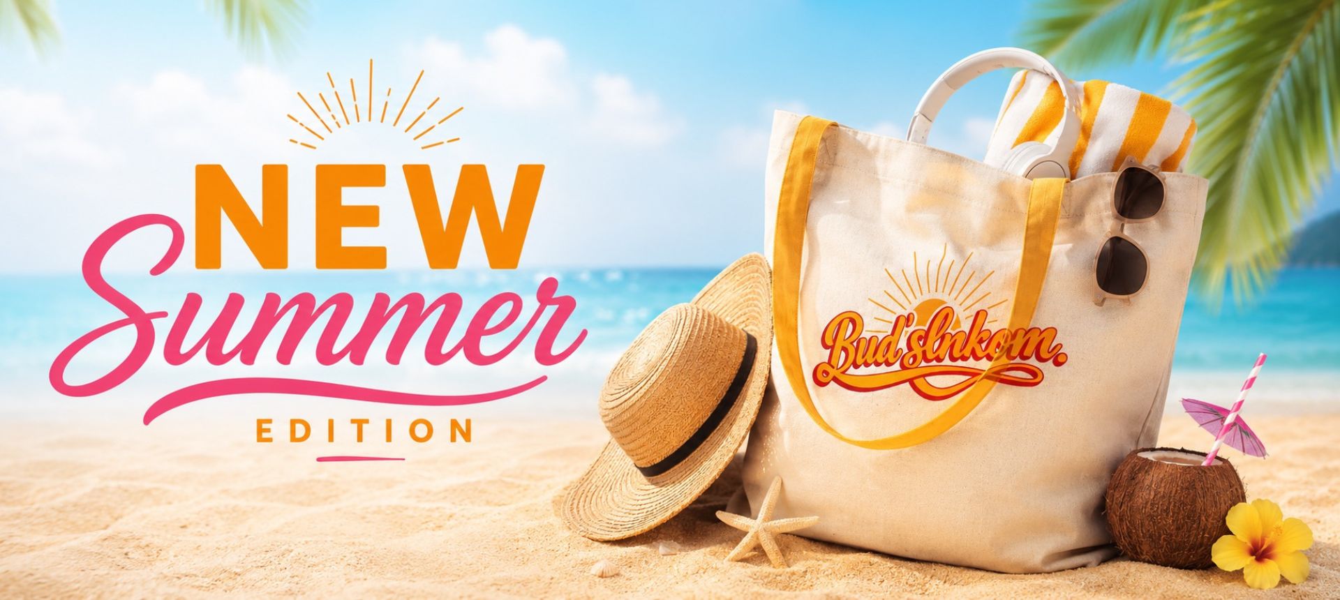 Summer vibe tote bag