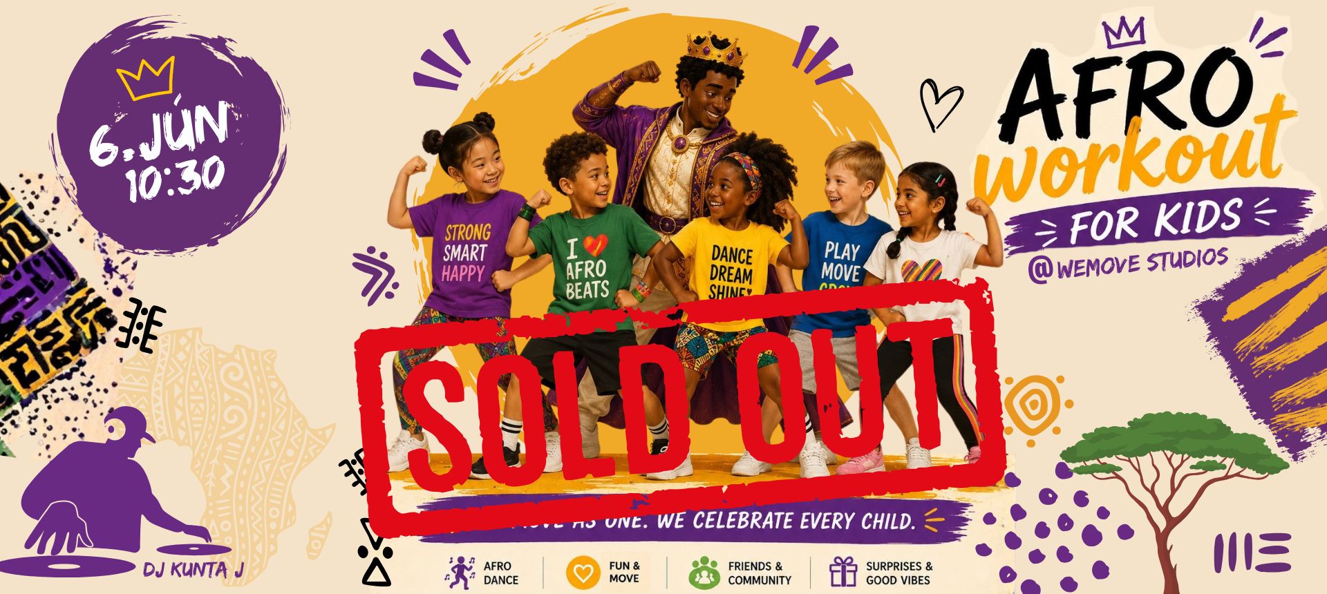3rd AFROworkout with you kids