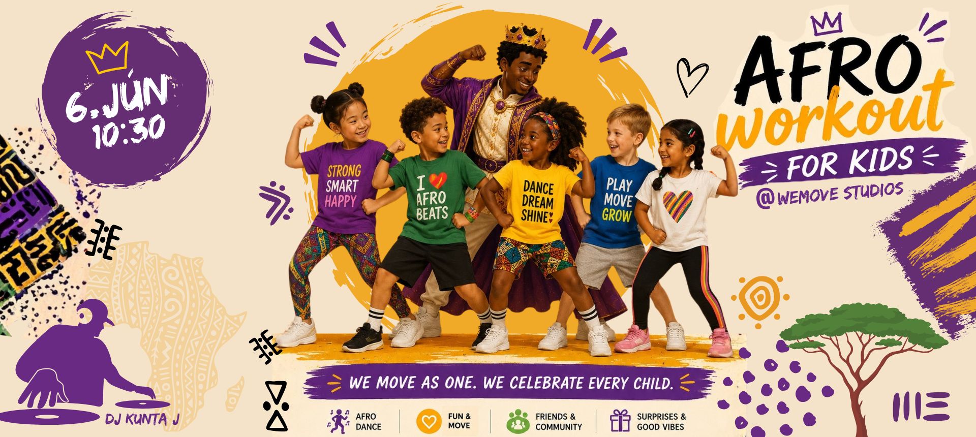 3rd AFROworkout with you kids
