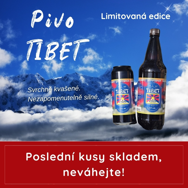 PIvo TIBET - Poslední kusy skladem, neváhejte!