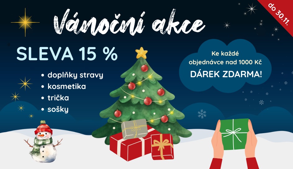 Sleva 15 procent na vybrané kategorie zboží