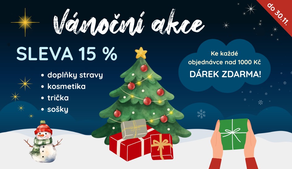 Sleva 15 procent na vybrané kategorie zboží