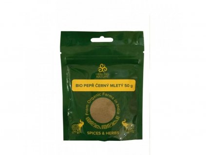 2372 bio pepr cerny mlety 50 g healing nature