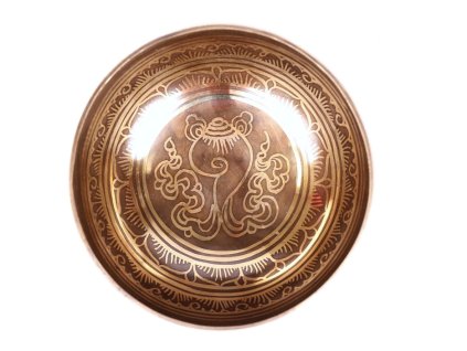Tibetská mísa z Nepálu s lasturou 442 g
