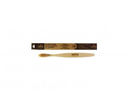 Sattva Auyrveda - bambusový zubní kartáček, měkké štětiny