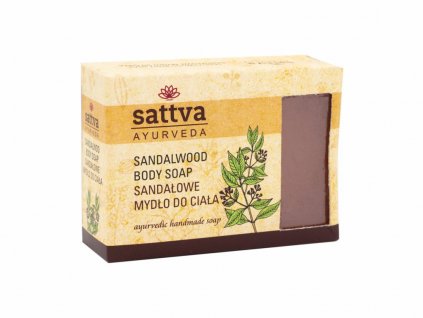 2744 ajurvedske mydlo santal 125 g sattva