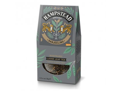Hampstead Tea London BIO Darjeeling cerny sypany caj 100g