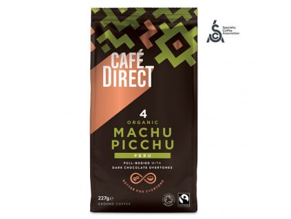 Cafedirect BIO Machu Picchu SCA 82 mleta kava 227g
