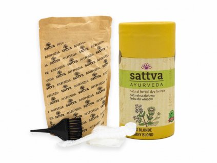 5732 henna na vlasy tmava blond 150 g sattva