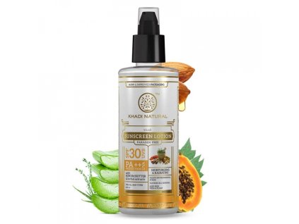 6538 1 pletovy opalovaci krem s spf 30 uva a uvb ochranou 100 ml khadi natural