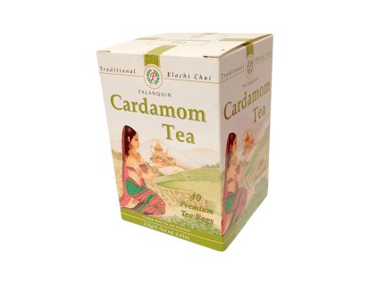 Palanquin Elaichi Chai - černý čaj s kardamonem, 40 sáčků