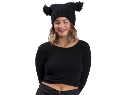 happy hat černá