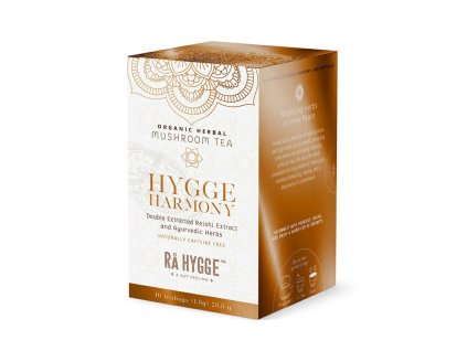 BIO Ra Hygge Harmony - bylinný čaj s reishi, 16 sáčků