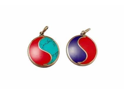 Amulet monáda vykládaný kameny