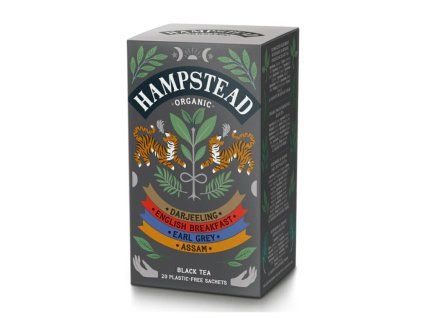 Hampstead Tea BIO selekce cernych caju 20ks