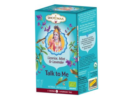 BIO Shoti Maa - Mluv se mnou - čaj pro harmonizaci 5. čakry, 16 sáčků
