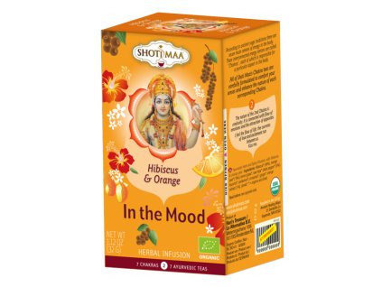 BIO Shoti Maa - V náladě - čaj pro harmonizaci 2. čakry, 16 sáčků