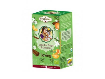 BIO Shoti Maa - Milující - čaj pro harmonizaci 4. čakry, 16 sáčků