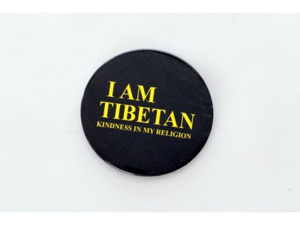 Button "I AM TIBETAN"