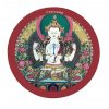 Magnet Chenrezig v červeném