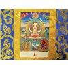 Thangka Chenrezig - více barev