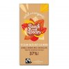 Seed&Bean BIO mlecna cokolada s chuti liskovych orisku a mandli 85g 1