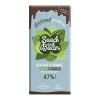 Seed&Bean BIO ryzova mlecna VEGAN cokolada s pomerancem a morskou soli 47% 75g