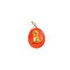 Amulet s Buddhou z Bódhgaje -červený