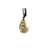 Amulet s Buddhou z Bódhgaje na šňůrce