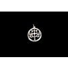 Kovový amulet kolekce moudrosti - varianta Dharmačakra