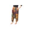 Bavlněné patchwork kalhoty "Harem" – různé druhy