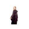 Elegantní etno pončo "Midnight Burgundy"