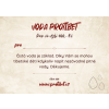 Voda ProTibet, certifikát