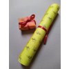 Balicí papír »BAGR« – 1 ks, 32×45 cm, žlutý nebo oranžový