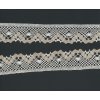 Krajka 75261 (100% len bělený + přírodní), šíře 4 cm
