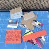 Trhací blok UpCycle 125×155 mm kraft – poslední kus