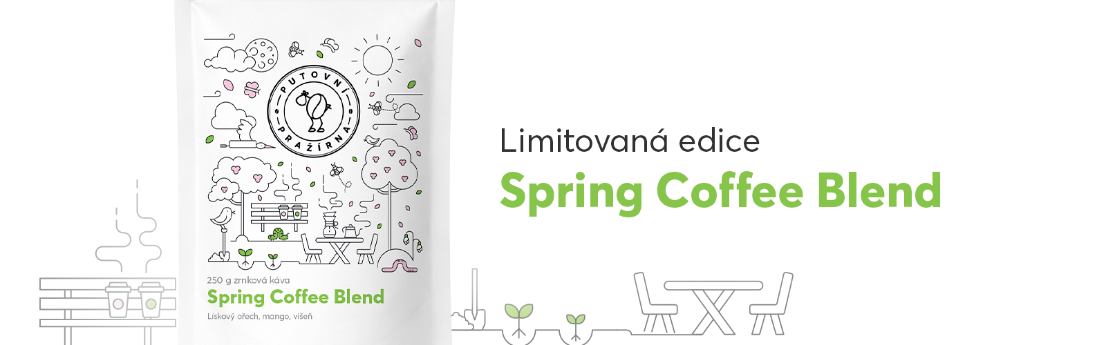 Spring coffee blend, desktop